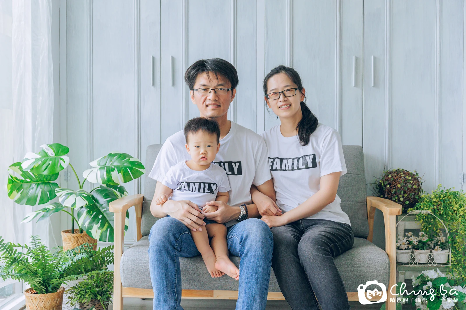 閎ㄟ 約 1 歲寶貝 台中小家庭抓周紀念照｜晴爸親子攝影