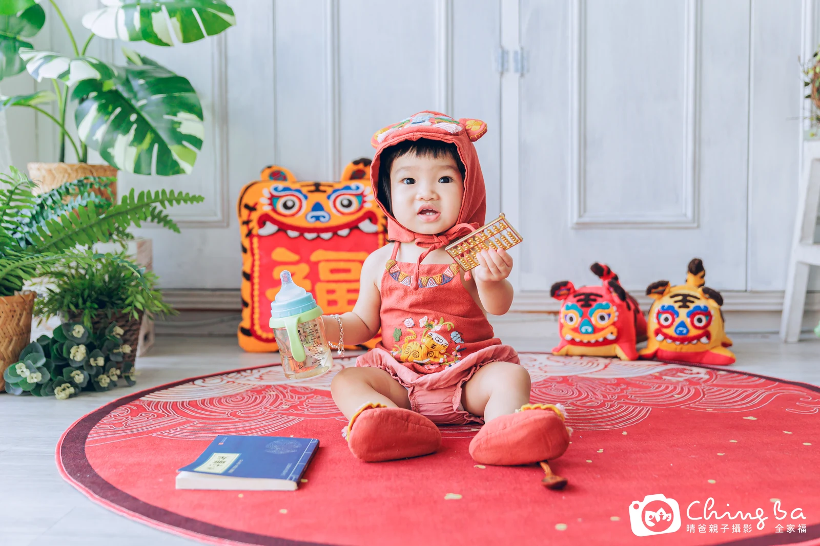 沂周歲抓周儀式的紀錄（2022 年夏季・假日場）