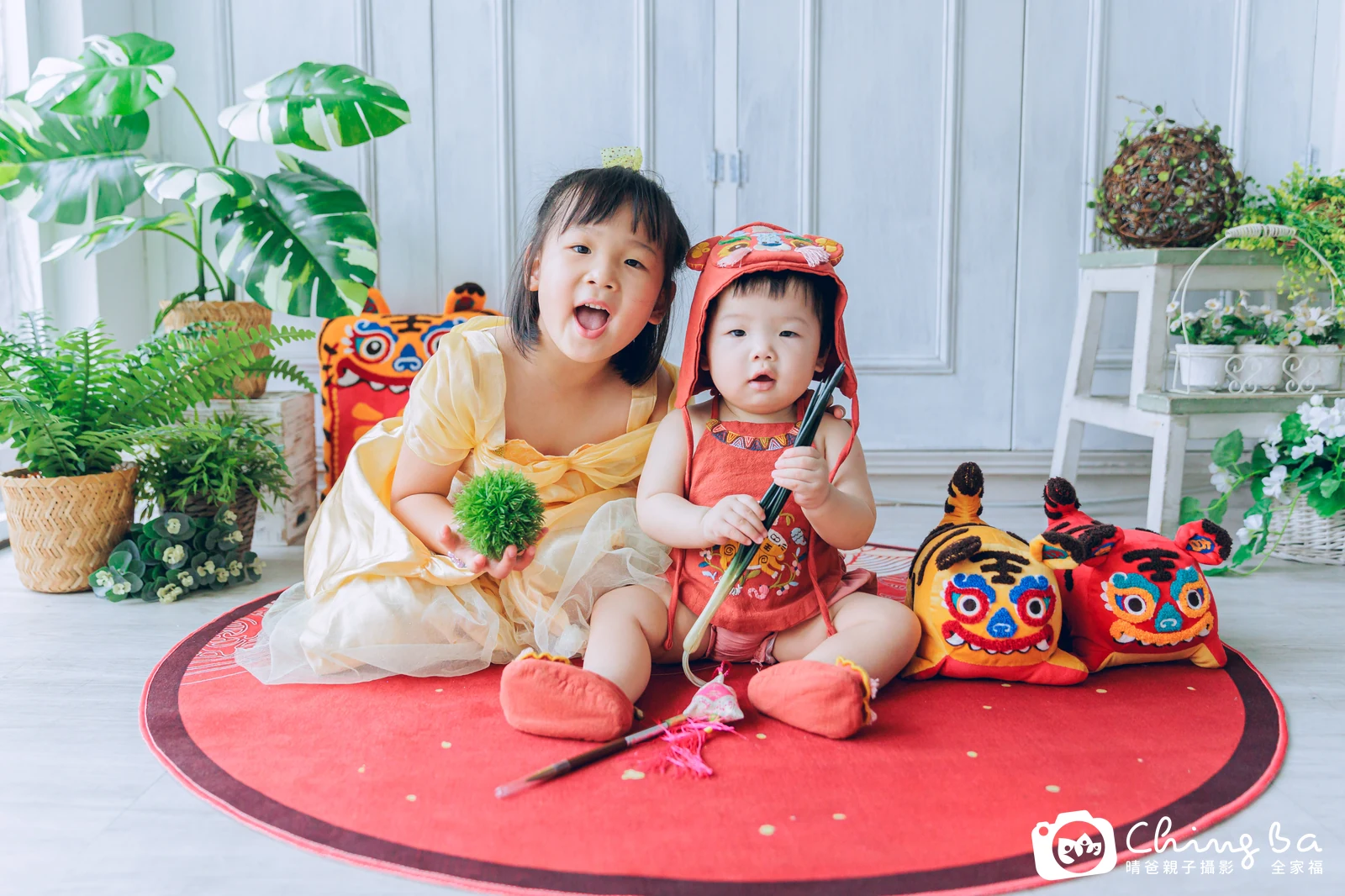 安的抓周時光——晴爸親子攝影