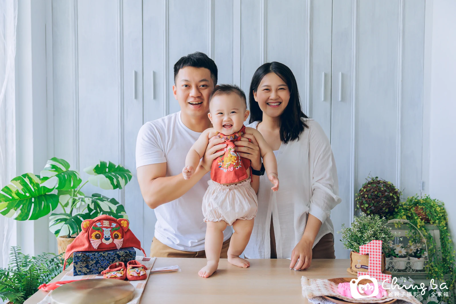 安安的抓周時光——晴爸親子攝影
