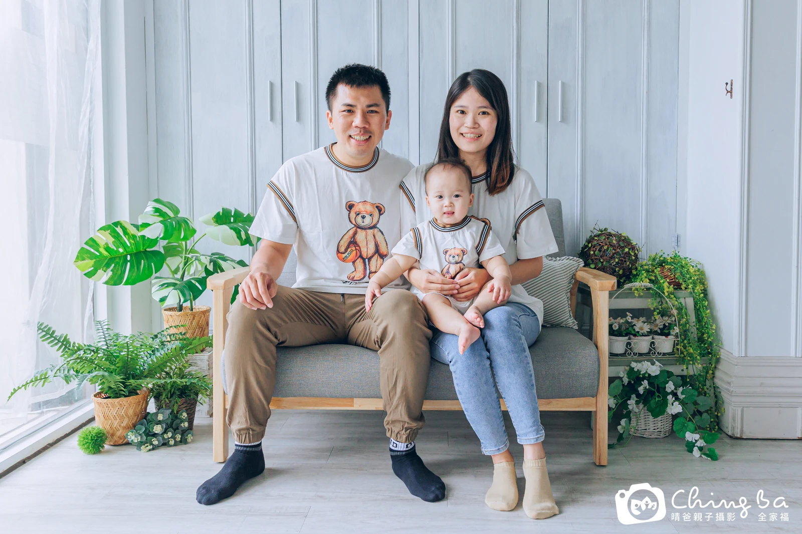 筑筑 11 個月寶貝 台中小家庭抓周紀念照｜晴爸親子攝影