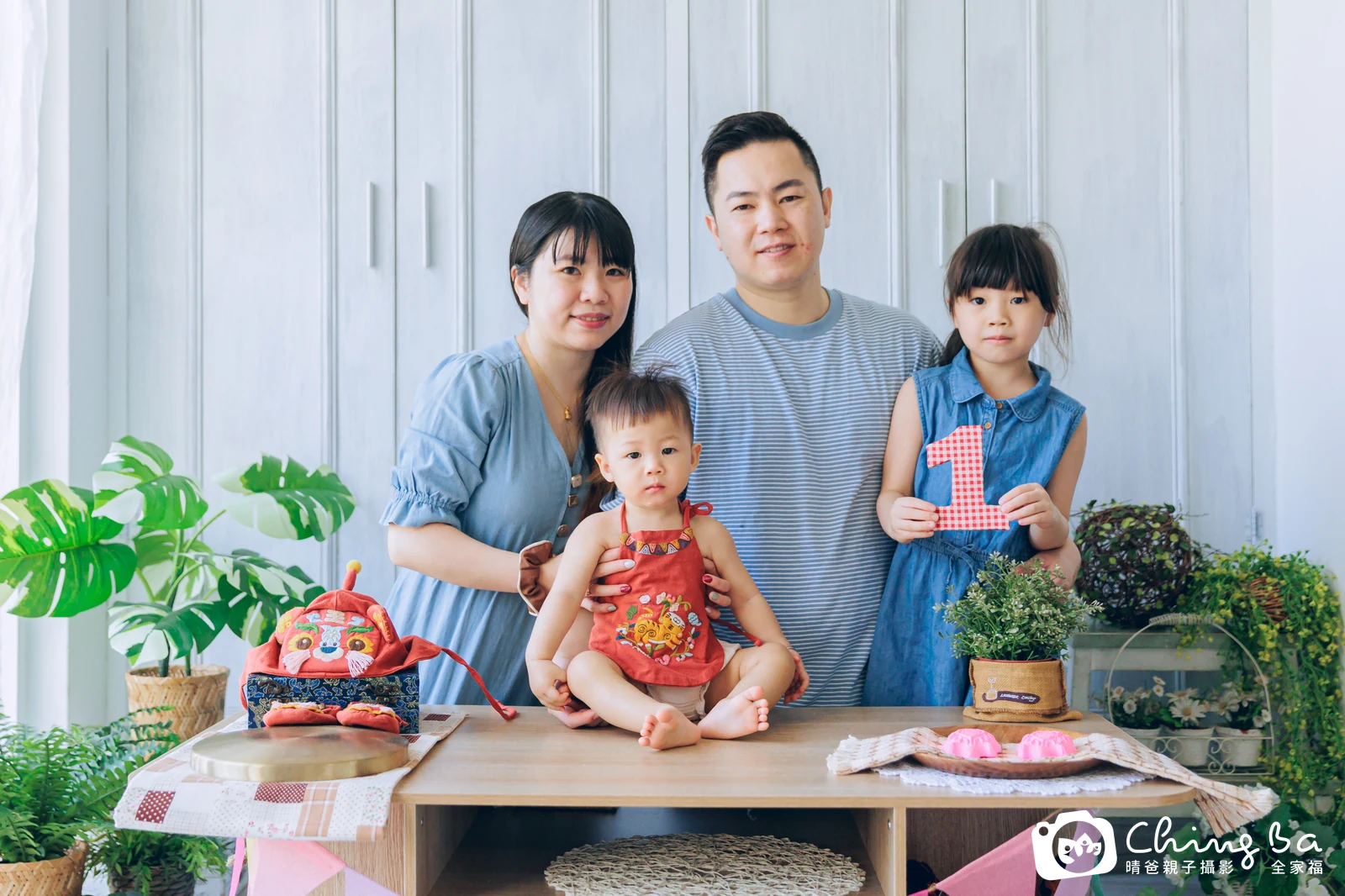 均均的抓周時光——晴爸親子攝影
