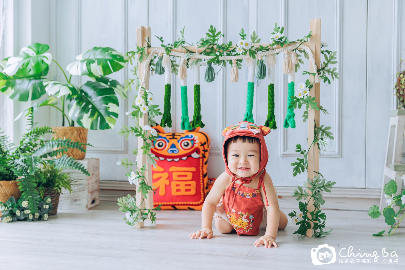 牛牛的抓周時光——晴爸親子攝影