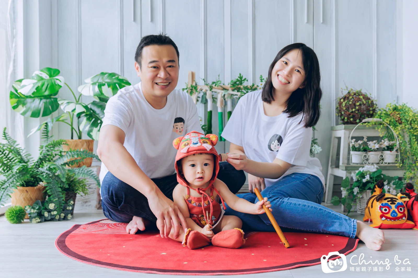 牛牛的抓周時光——晴爸親子攝影