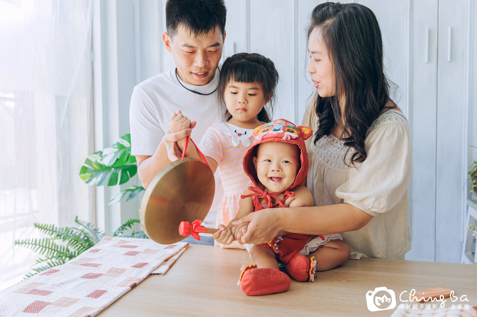 安的抓周時光——晴爸親子攝影