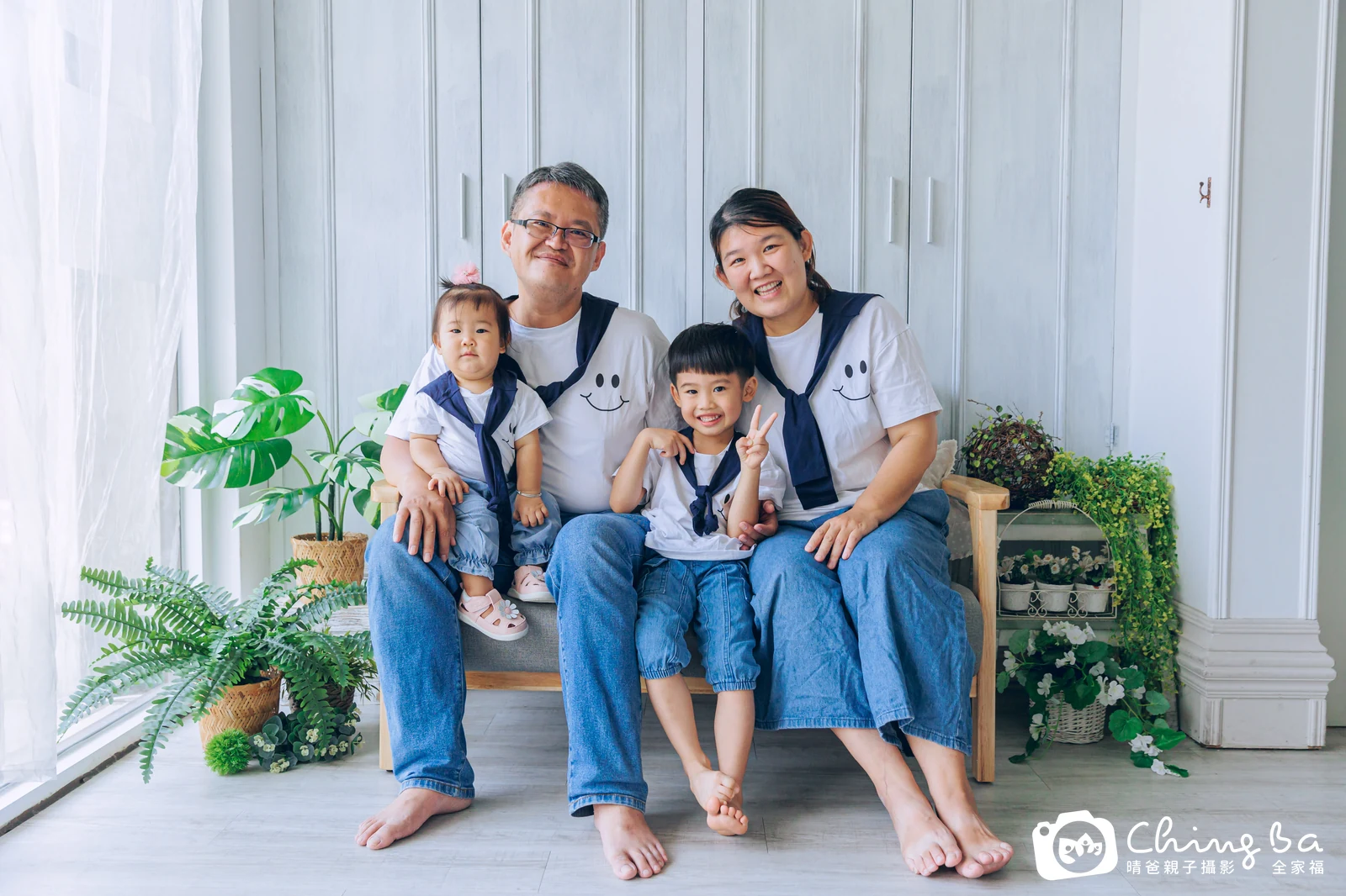 嘟嘟 8 個月寶貝 台中小家庭抓周紀念照｜晴爸親子攝影