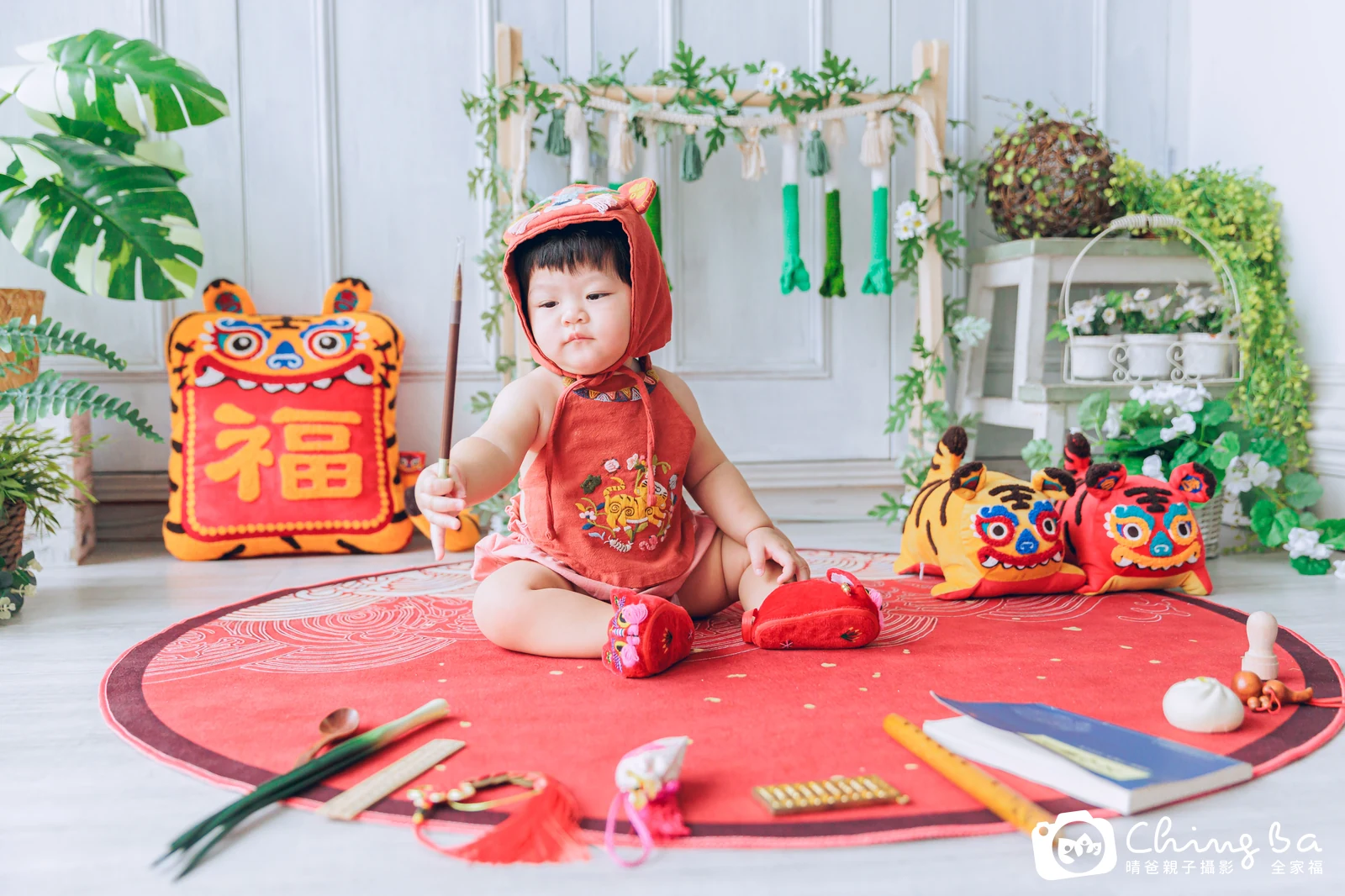 庭的抓周時光——晴爸親子攝影