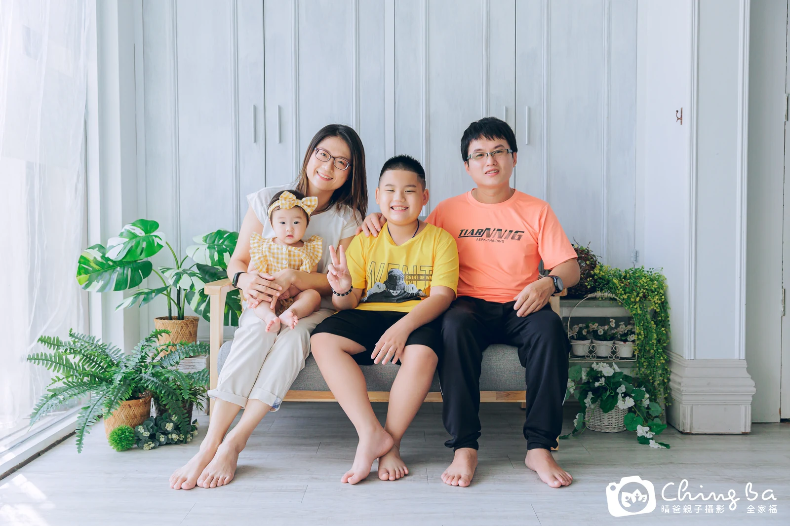 鈞 約 1 歲寶貝 台中小家庭抓周紀念照｜晴爸親子攝影