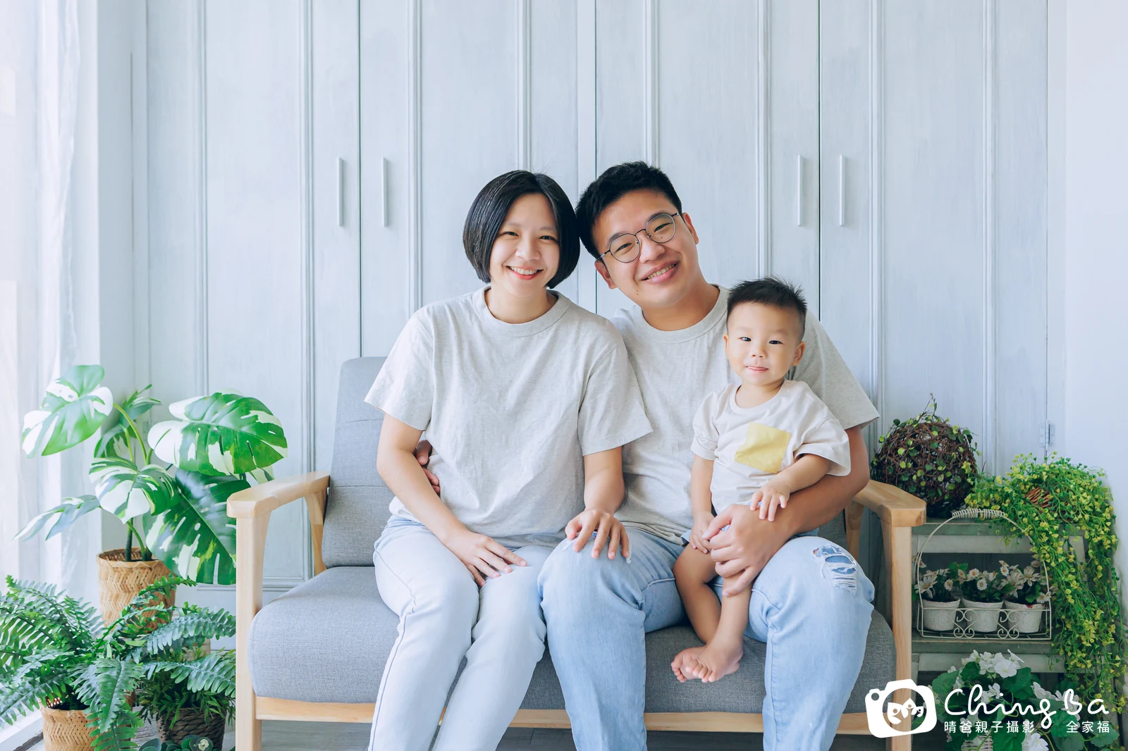 宇 約 1 歲寶貝 台中小家庭抓周紀念照｜晴爸親子攝影