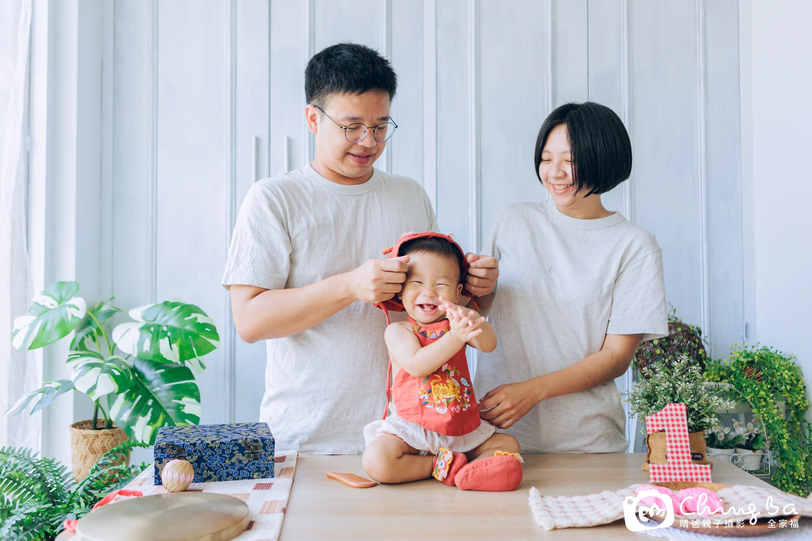 宇的抓周時光——晴爸親子攝影