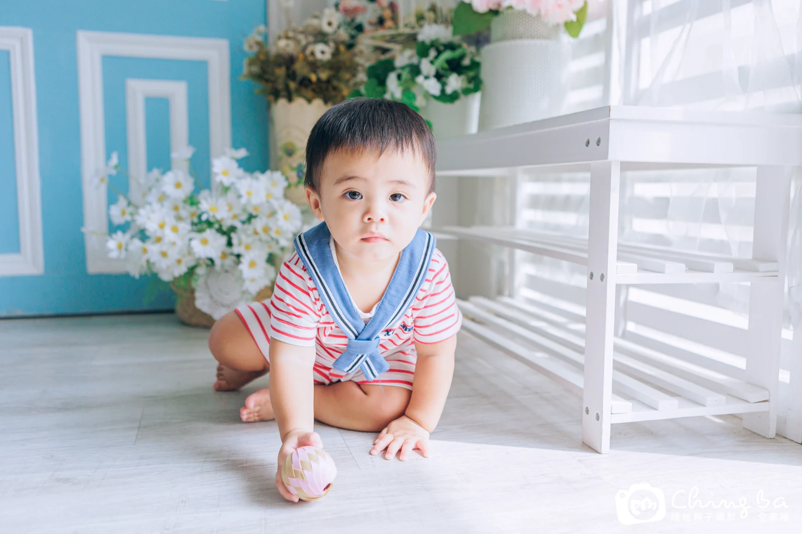 圈圈的抓周時光——晴爸親子攝影