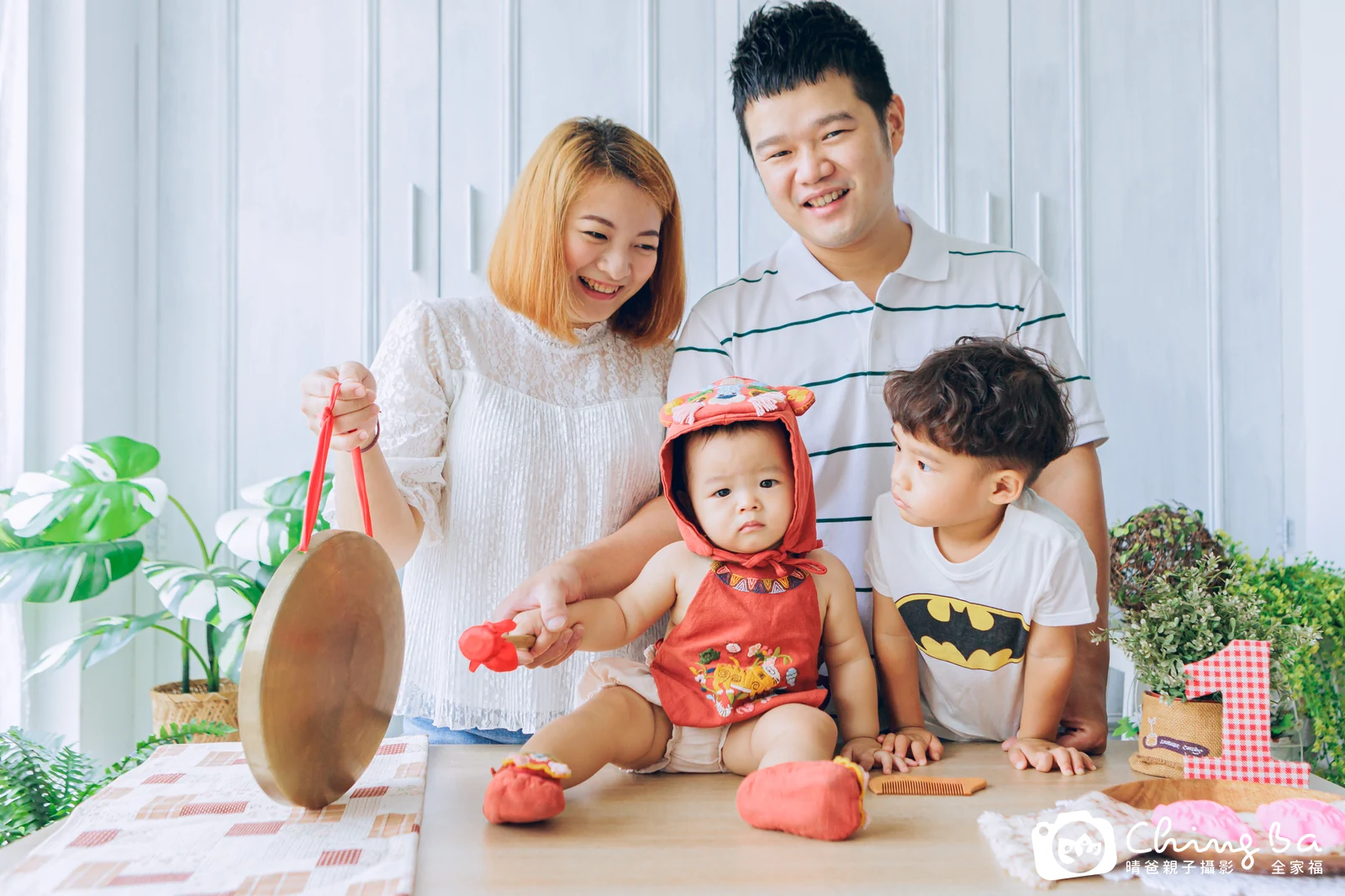 肉圓的抓周時光——晴爸親子攝影