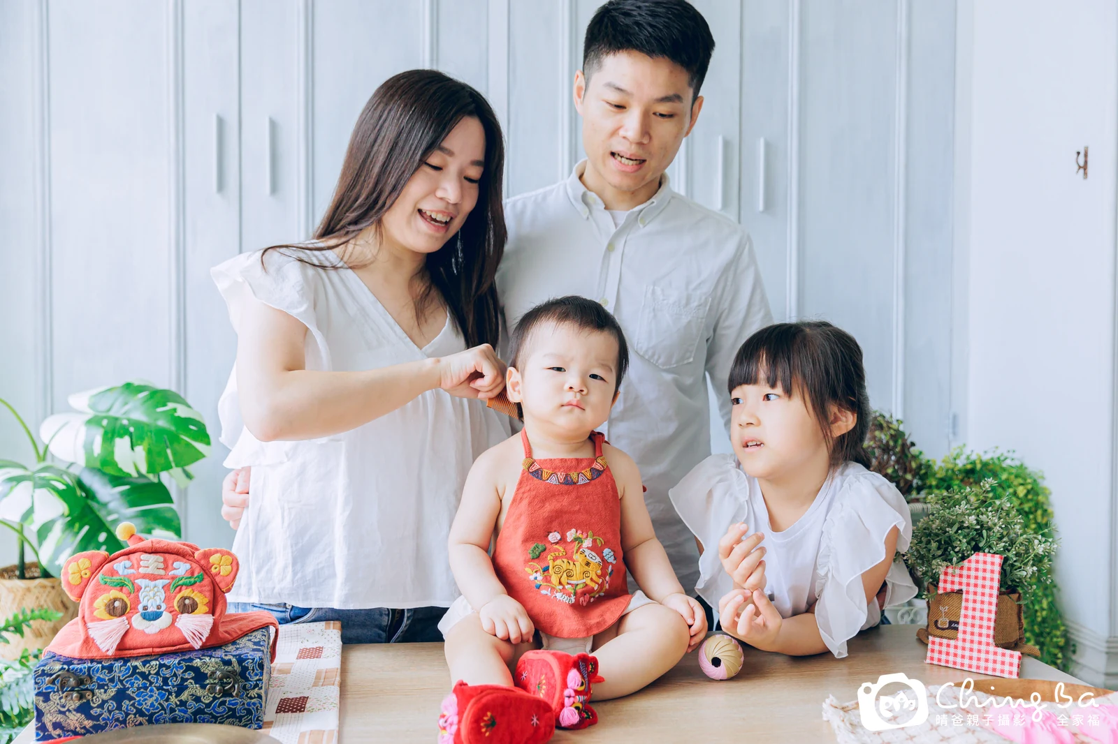 包包的抓周時光——晴爸親子攝影