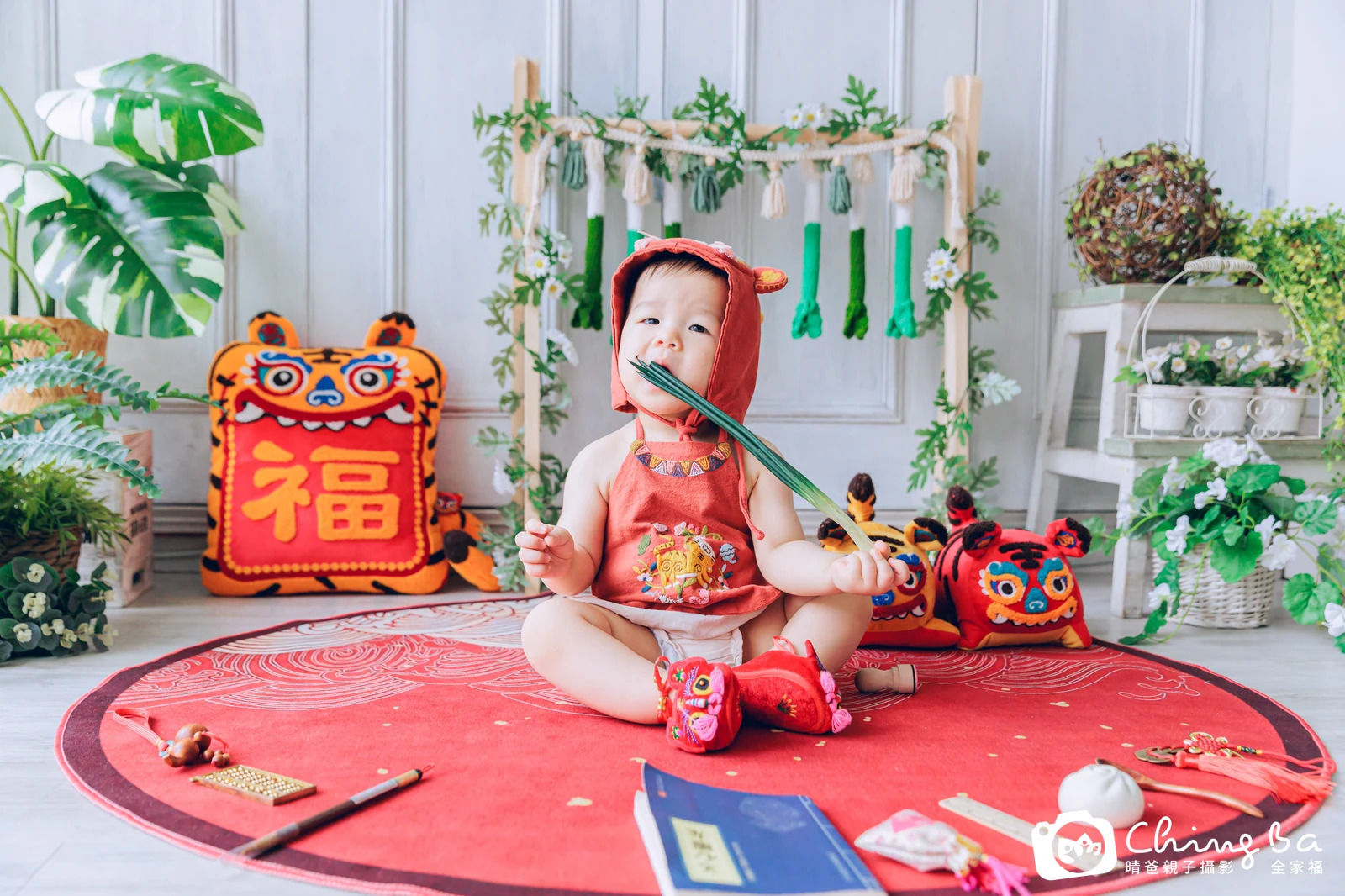 包包的抓周時光——晴爸親子攝影