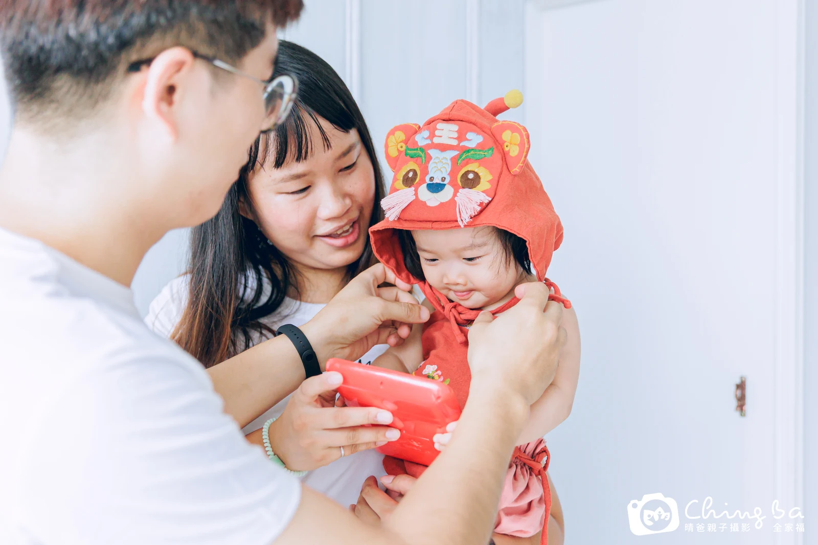 桐桐的抓周時光——晴爸親子攝影