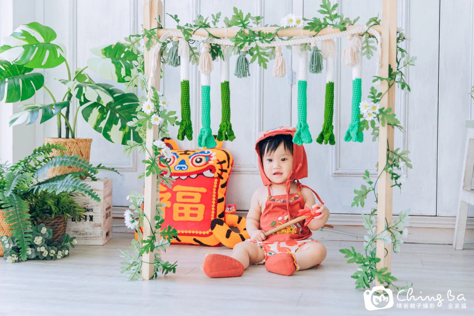 小茉莉周歲抓周儀式的紀錄（2022 年秋季・平日場）