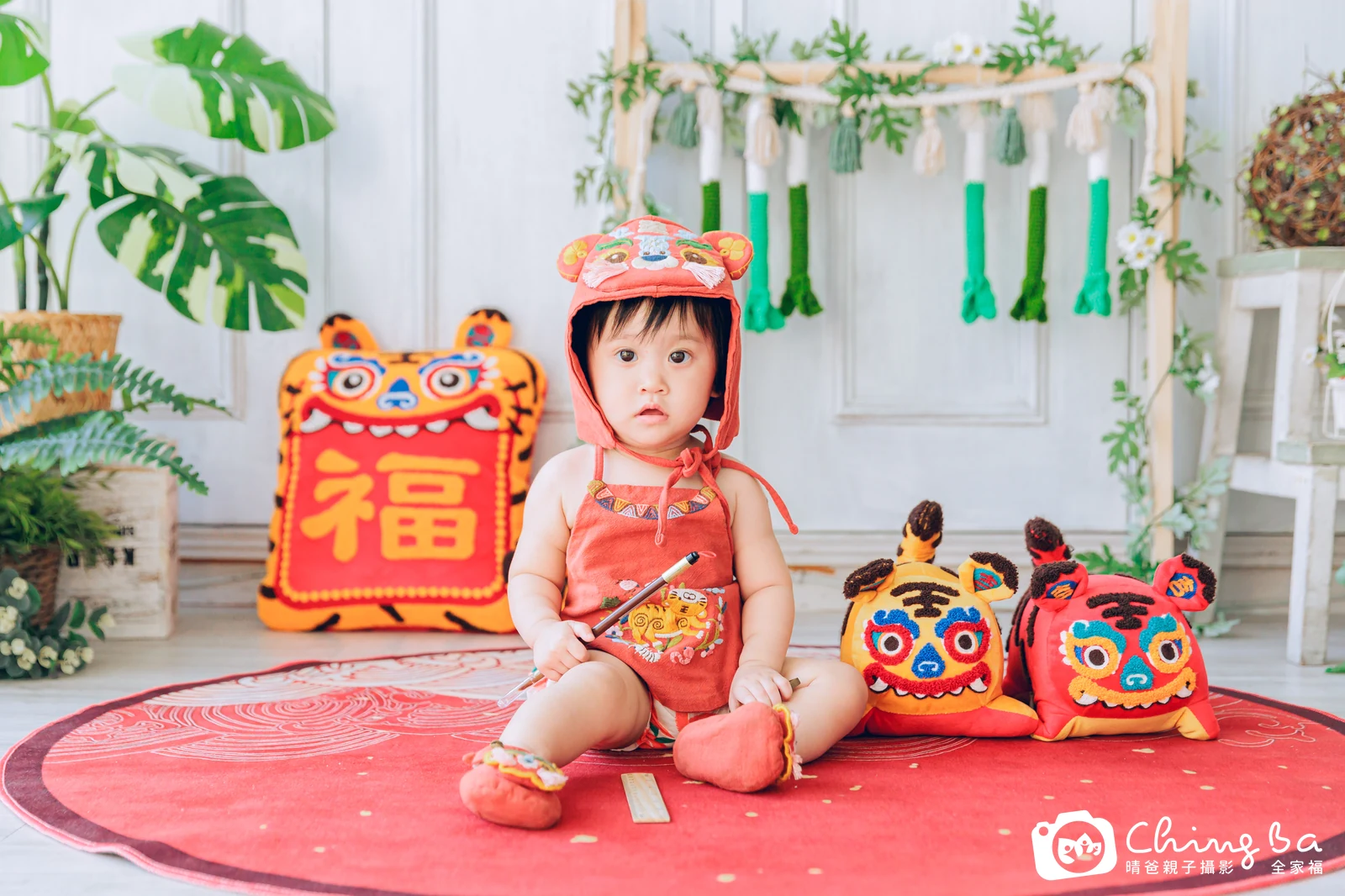 小茉莉周歲抓周儀式的紀錄（2022 年秋季・平日場）