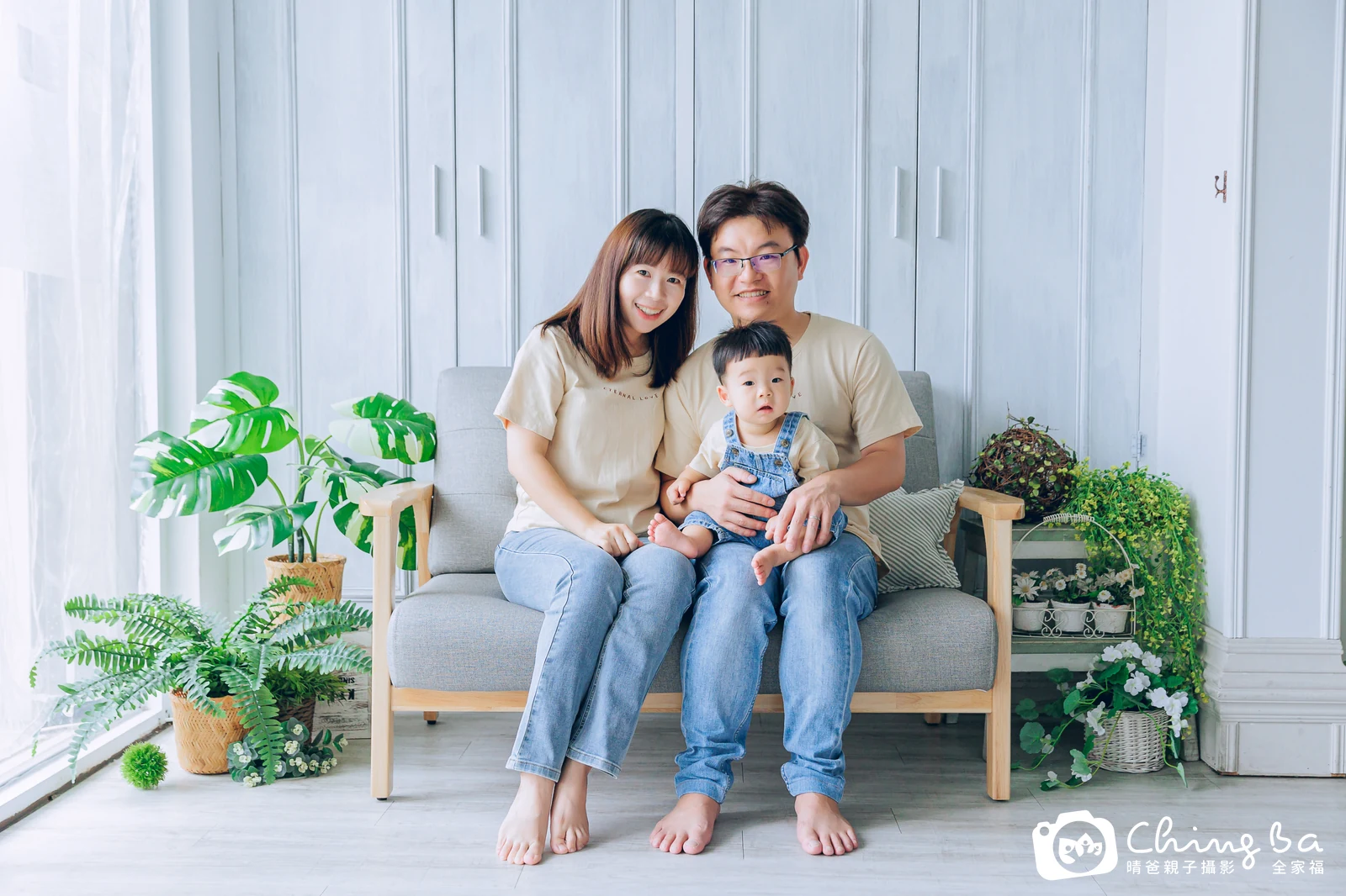 其其 1 歲寶貝 台中小家庭抓周紀念照｜晴爸親子攝影