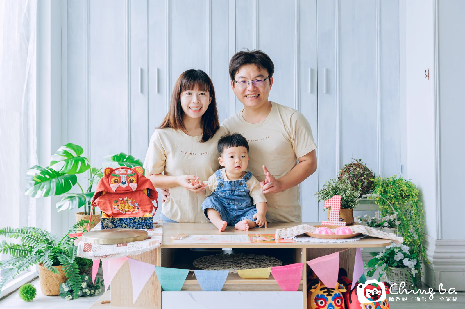 其其的抓周時光——晴爸親子攝影