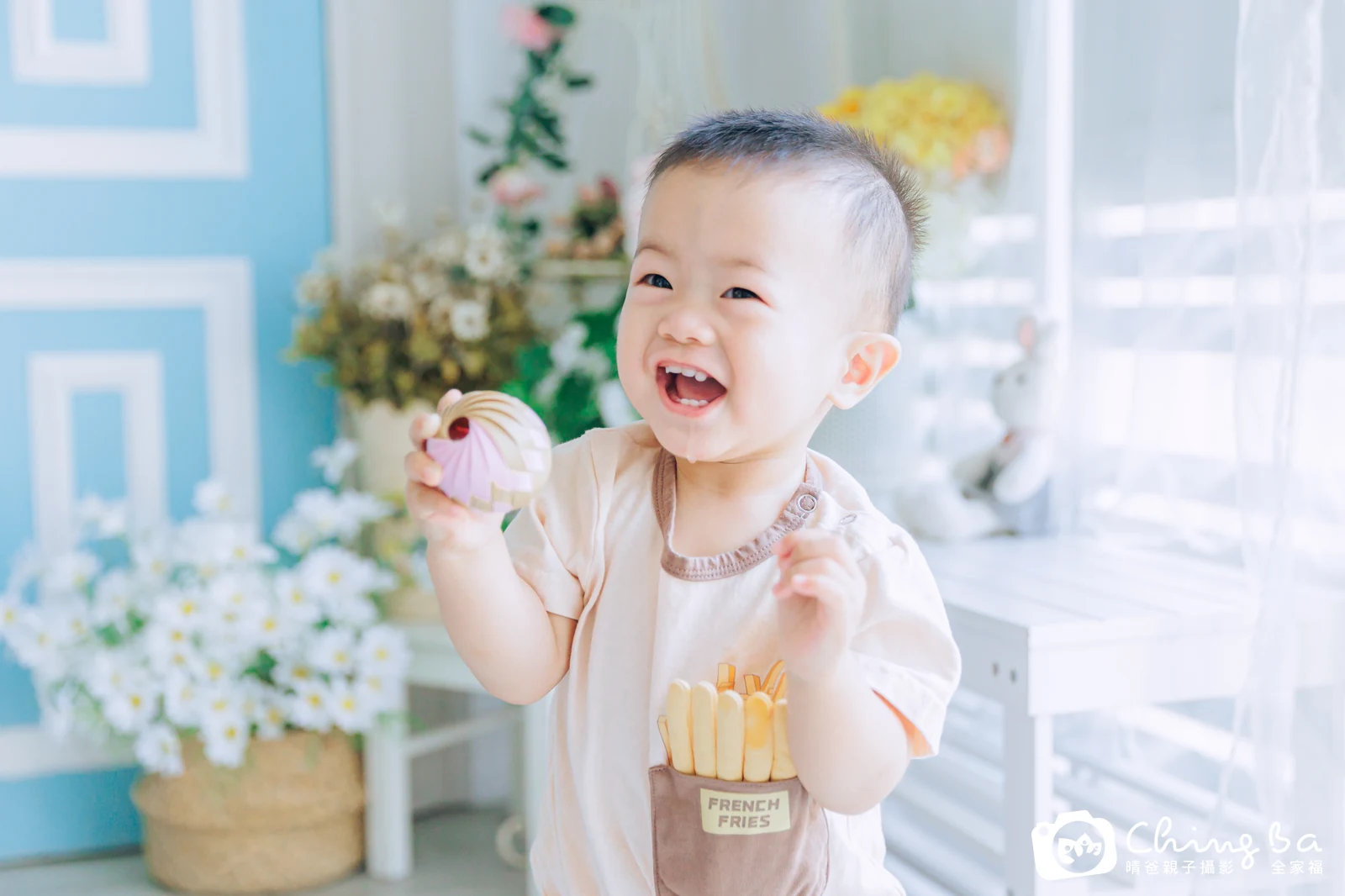 旨的抓周時光——晴爸親子攝影