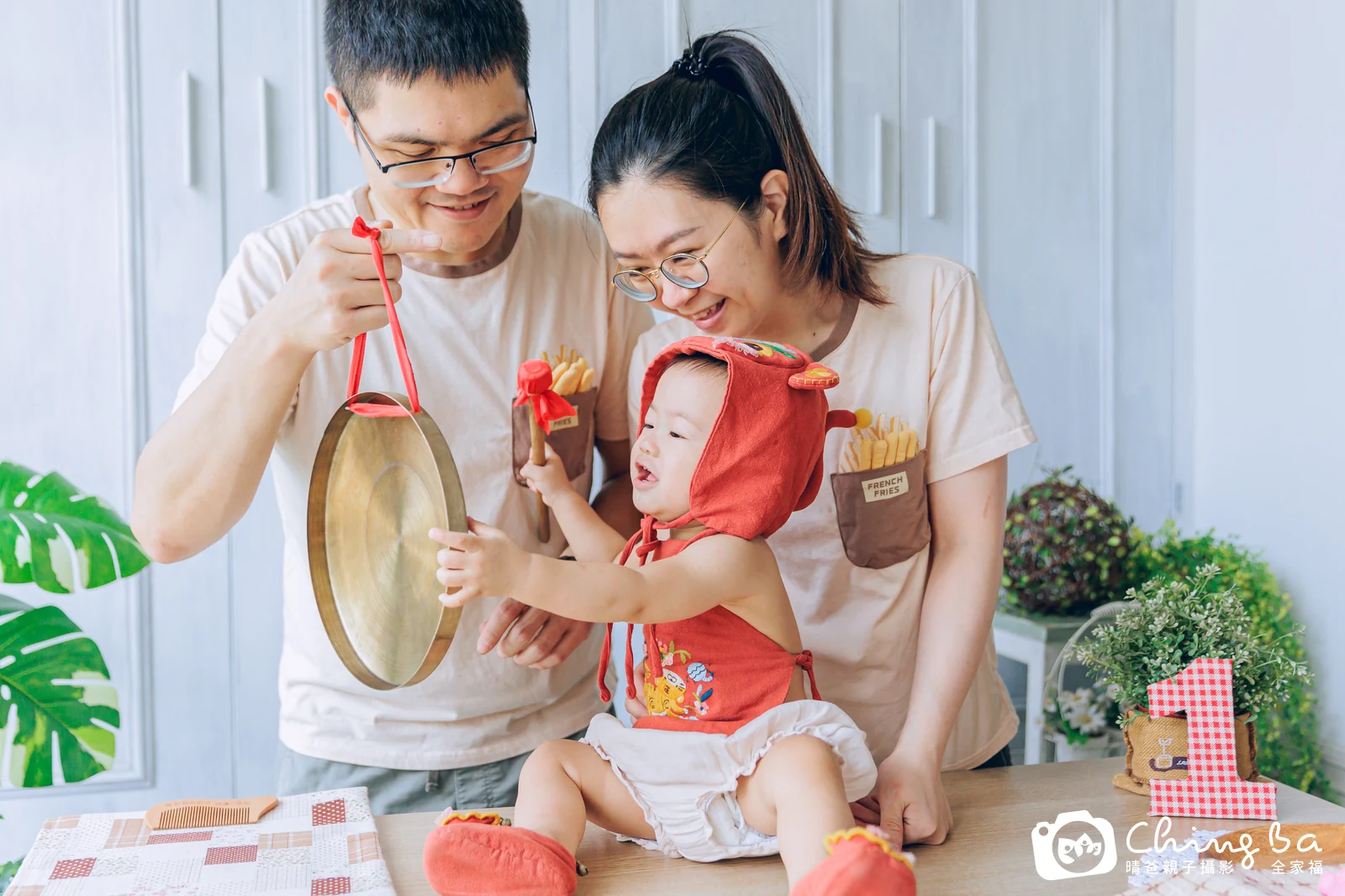 旨的抓周時光——晴爸親子攝影