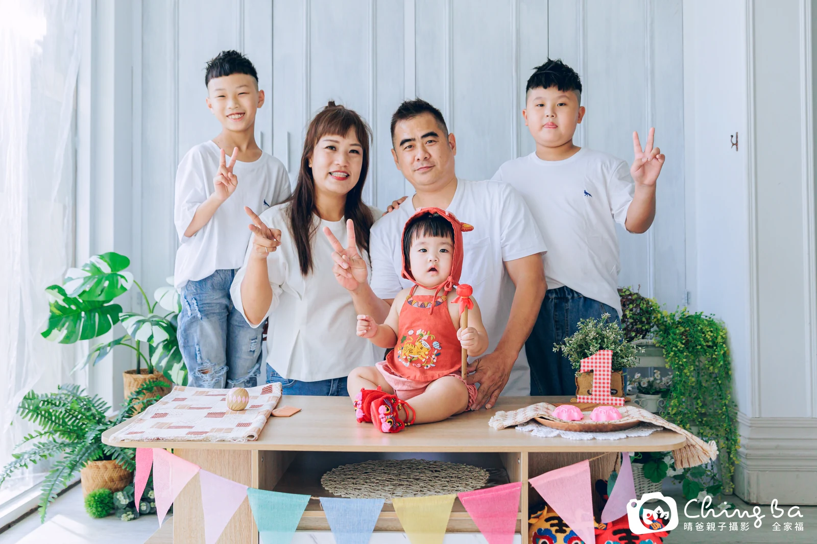媃媃的抓周時光——晴爸親子攝影