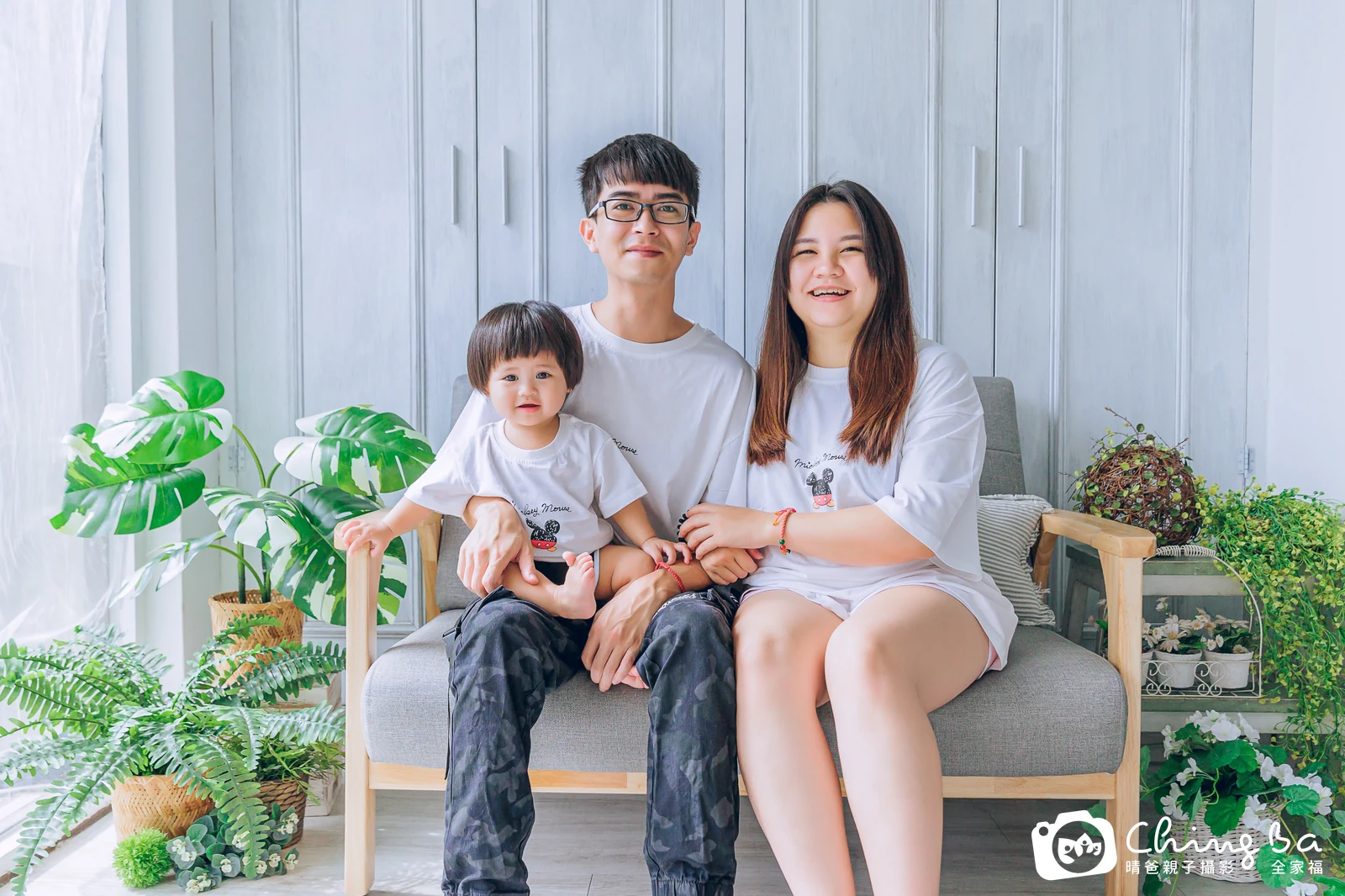 香香 約 1 歲寶貝 台中小家庭抓周紀念照｜晴爸親子攝影