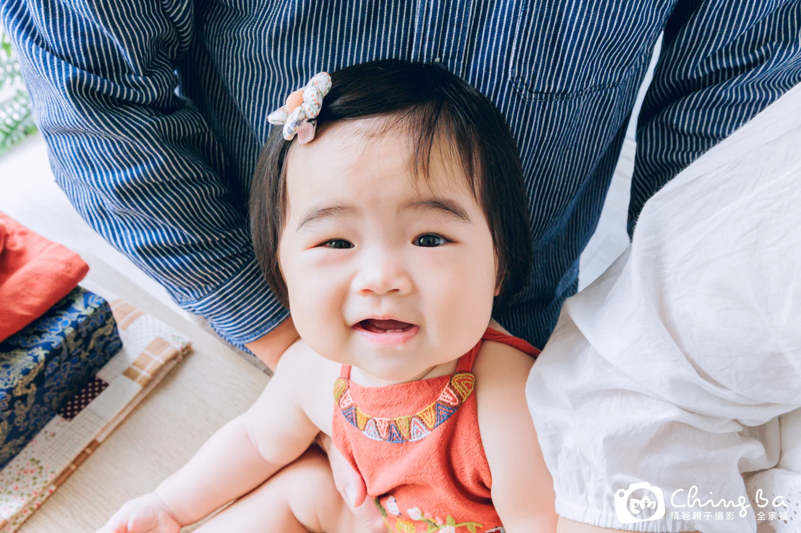 小荳子的抓周時光——晴爸親子攝影