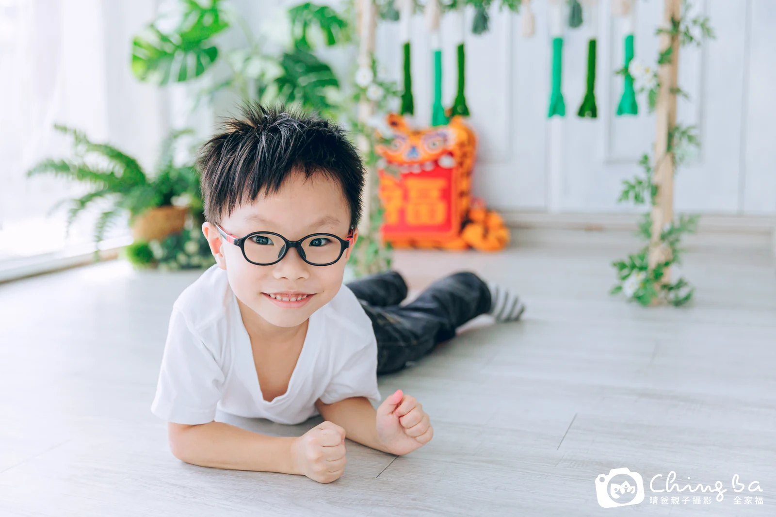 秉秉的抓周時光——晴爸親子攝影