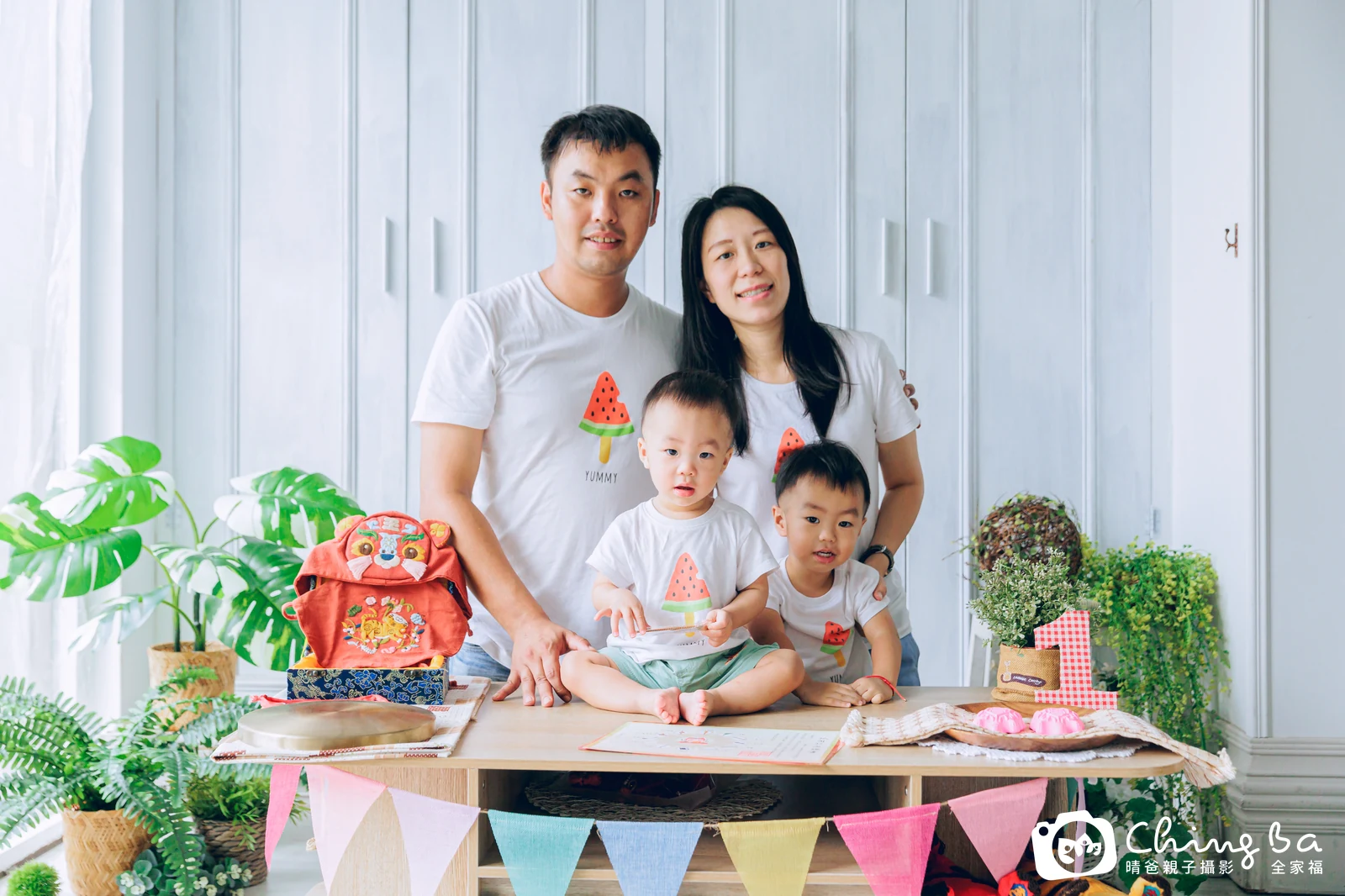 鈞鈞的抓周時光——晴爸親子攝影