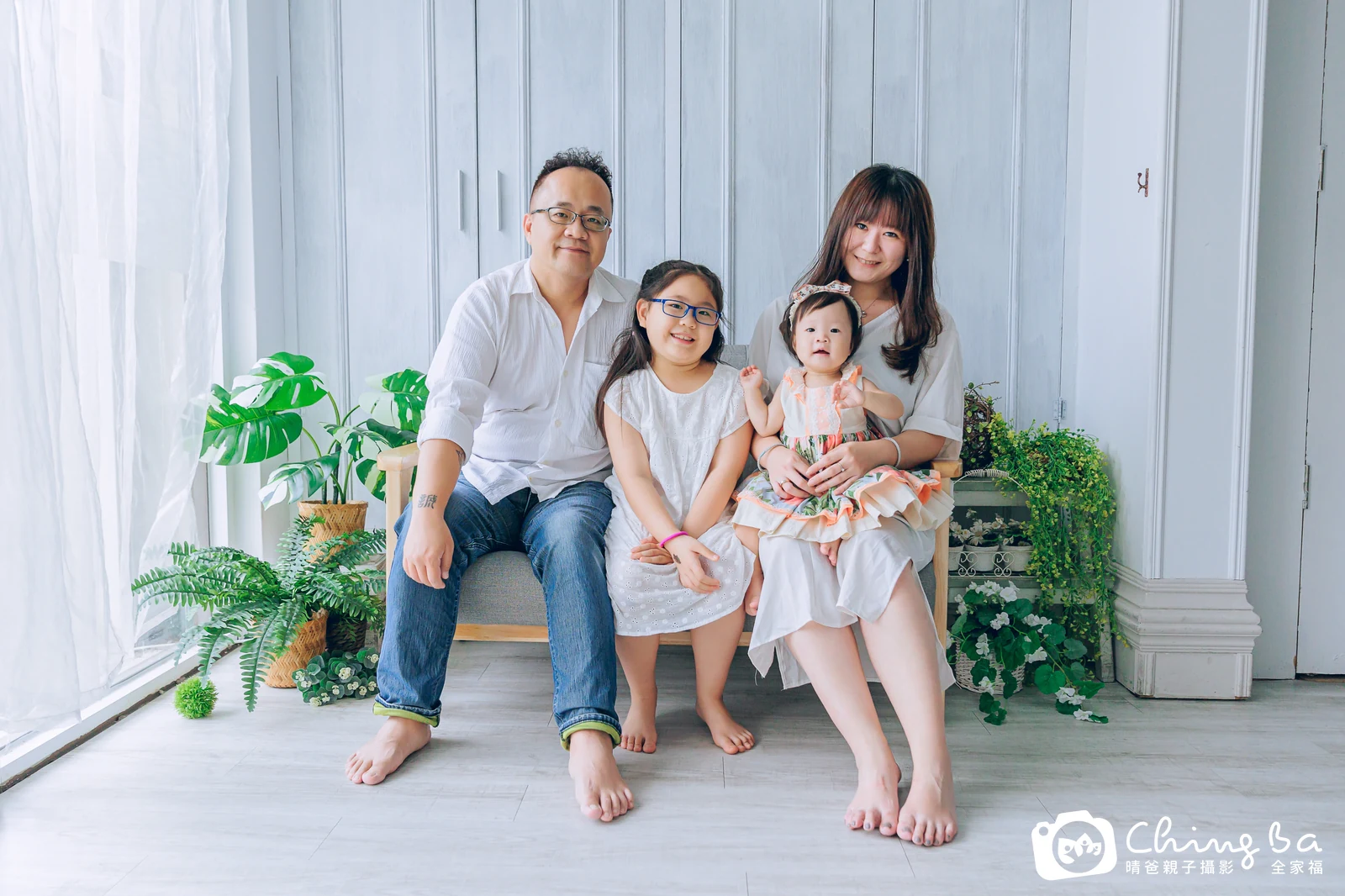 芯芯 約 1 歲寶貝 台中小家庭抓周紀念照｜晴爸親子攝影