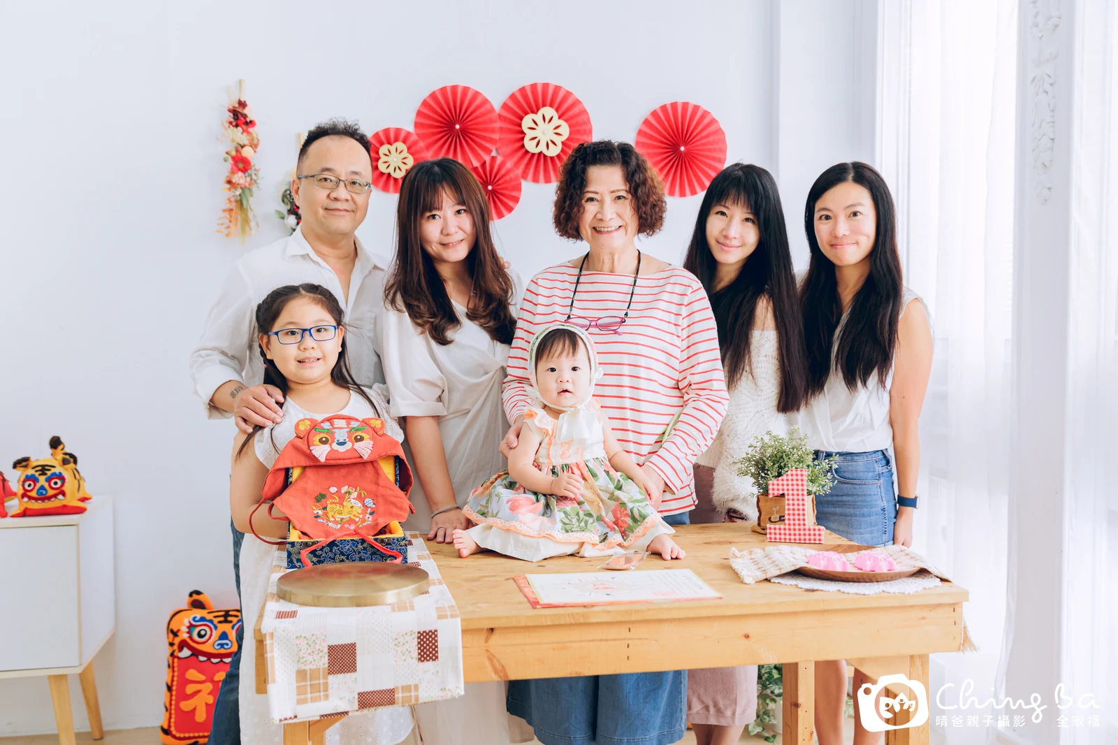 芯芯的抓周時光——晴爸親子攝影