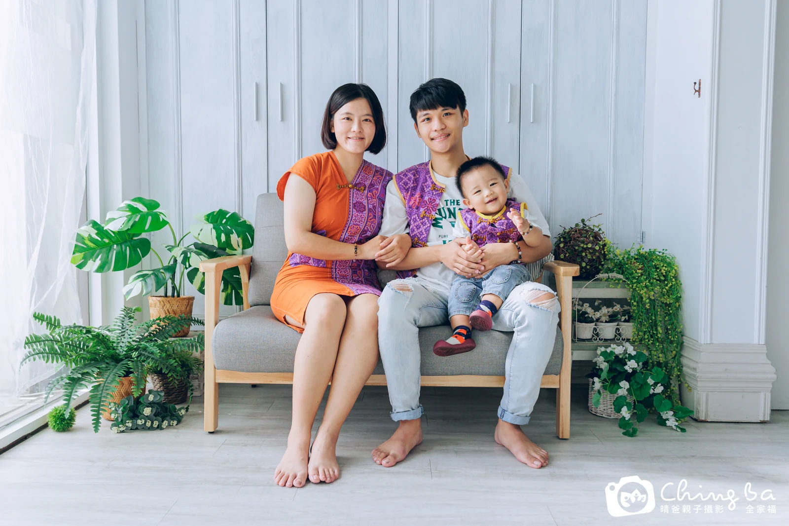 恩 約 1 歲寶貝 台中小家庭抓周紀念照｜晴爸親子攝影