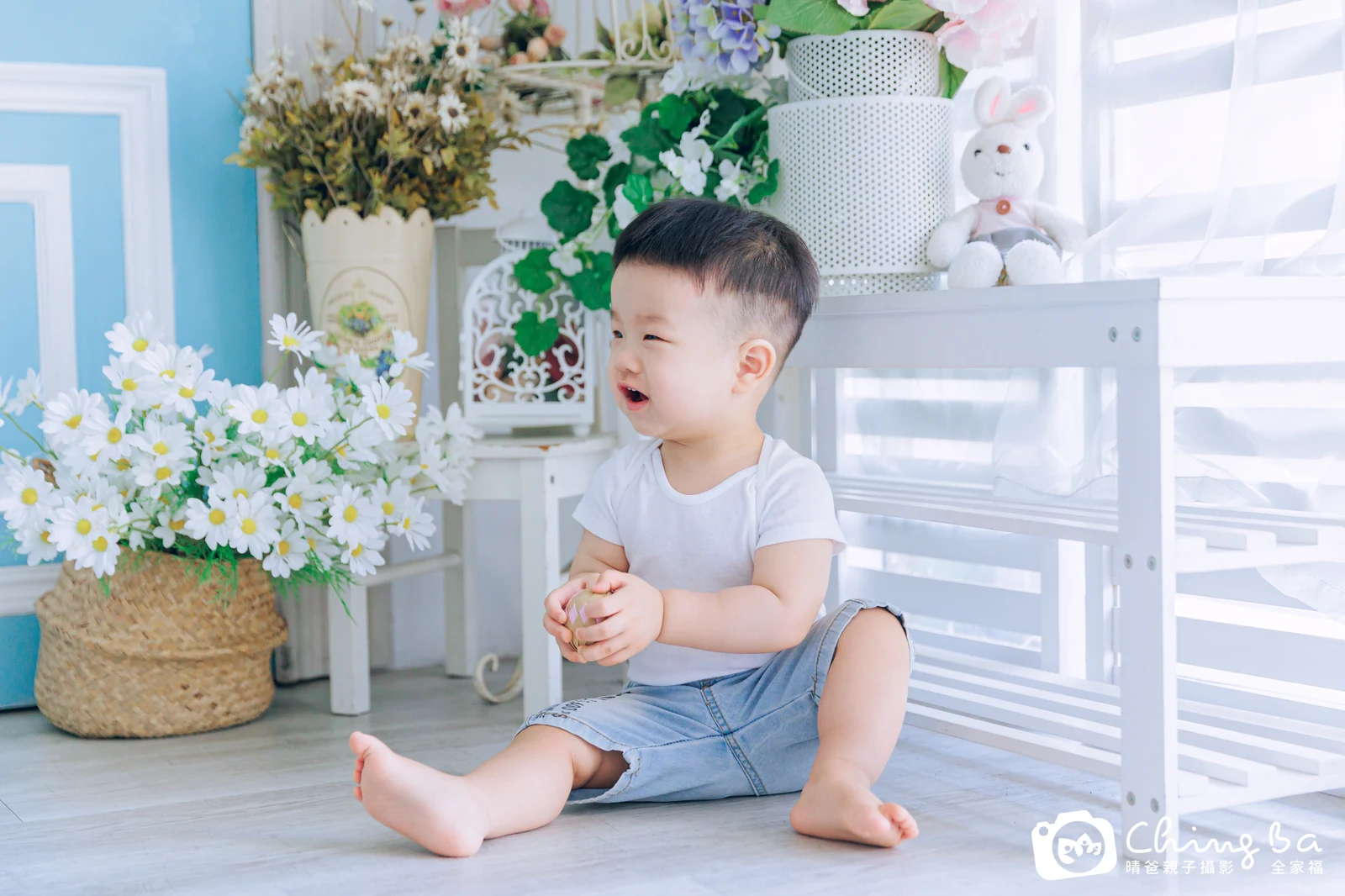 森森的抓周時光——晴爸親子攝影