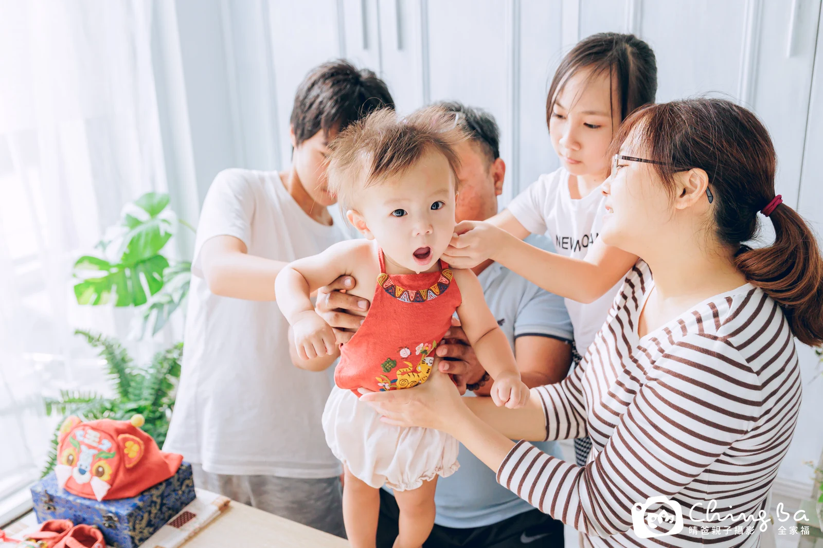 辰辰的抓周時光——晴爸親子攝影