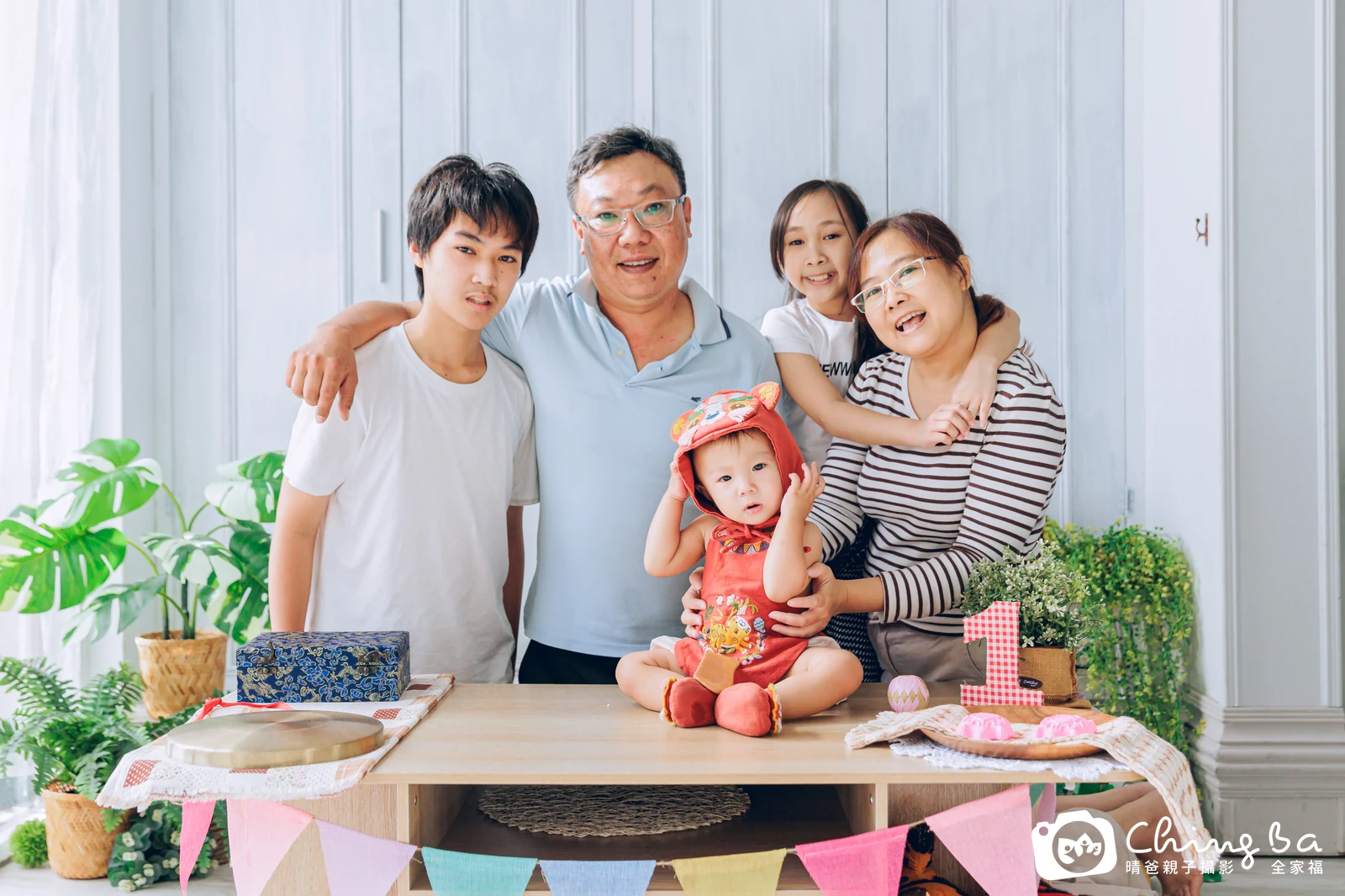 辰辰的抓周時光——晴爸親子攝影