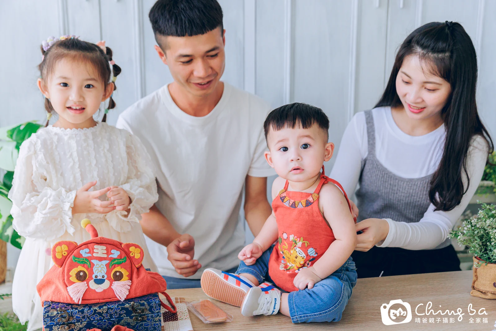 楷楷的抓周時光——晴爸親子攝影