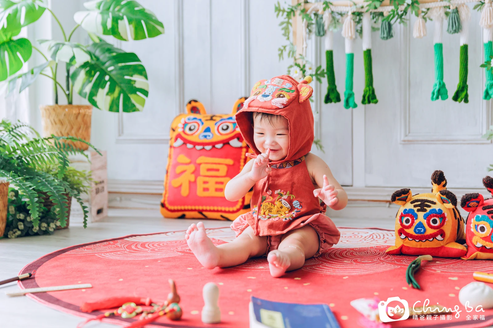 瑄瑄的抓周時光——晴爸親子攝影