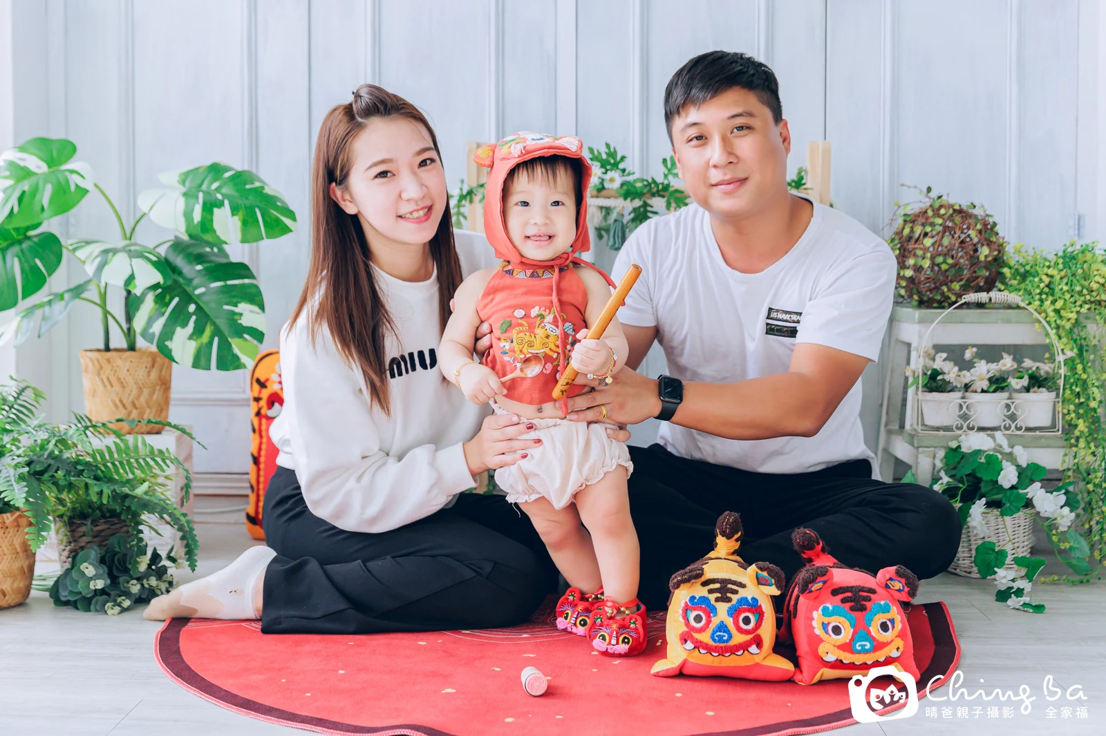 杰的抓周時光——晴爸親子攝影