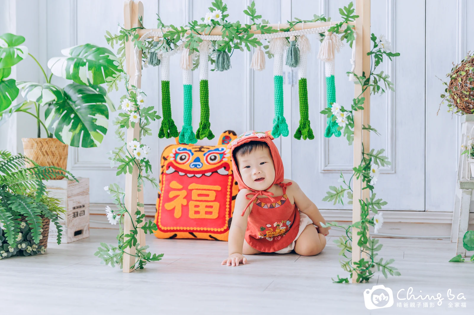 咪嚕的抓周時光——晴爸親子攝影