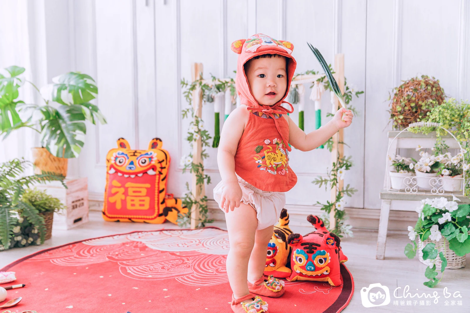 星寶的抓周時光——晴爸親子攝影