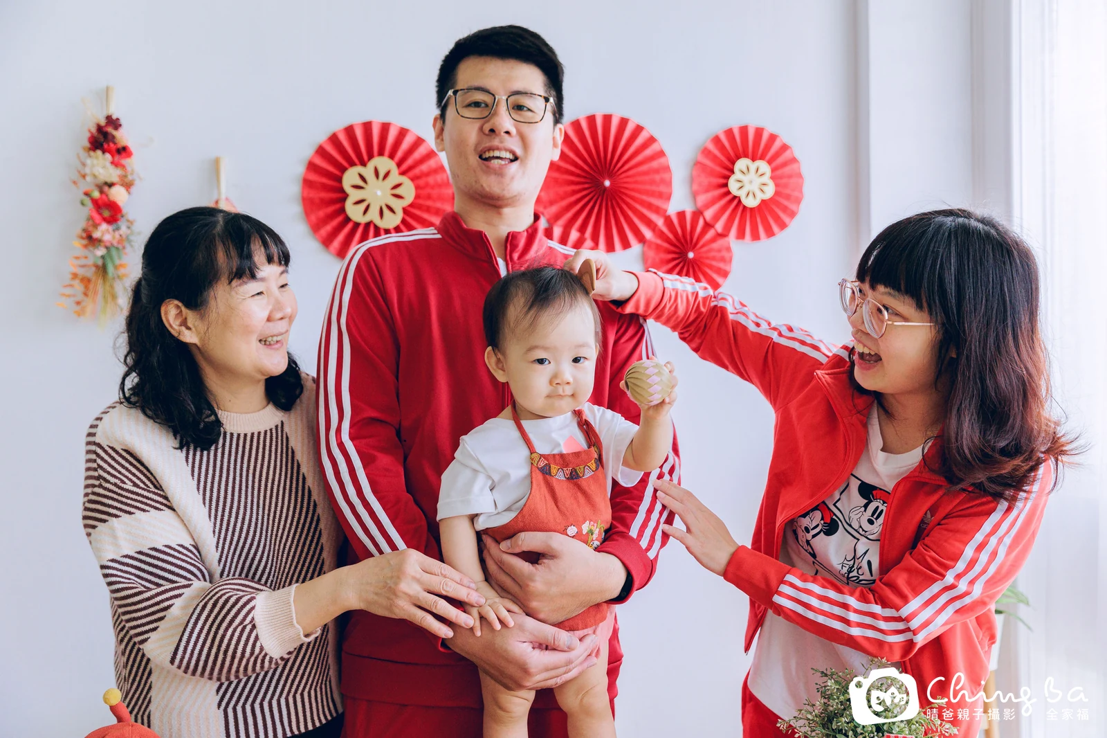 波波的抓周時光——晴爸親子攝影