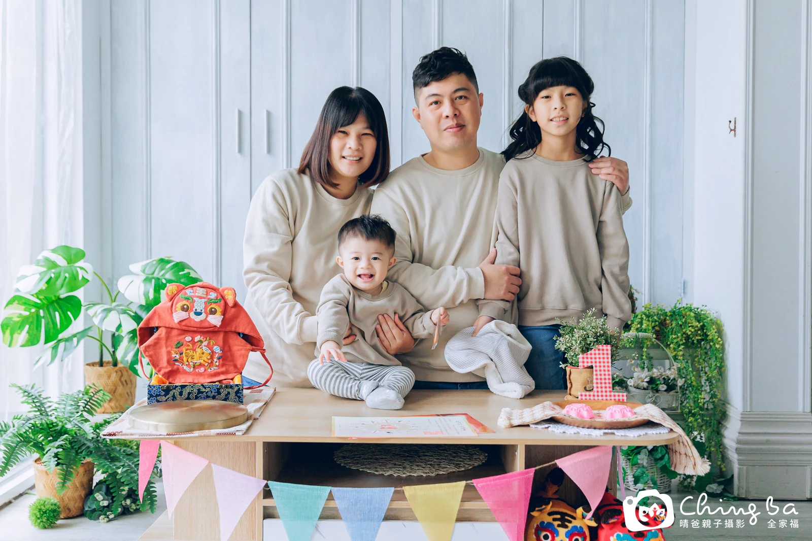 萌仔的抓周時光——晴爸親子攝影