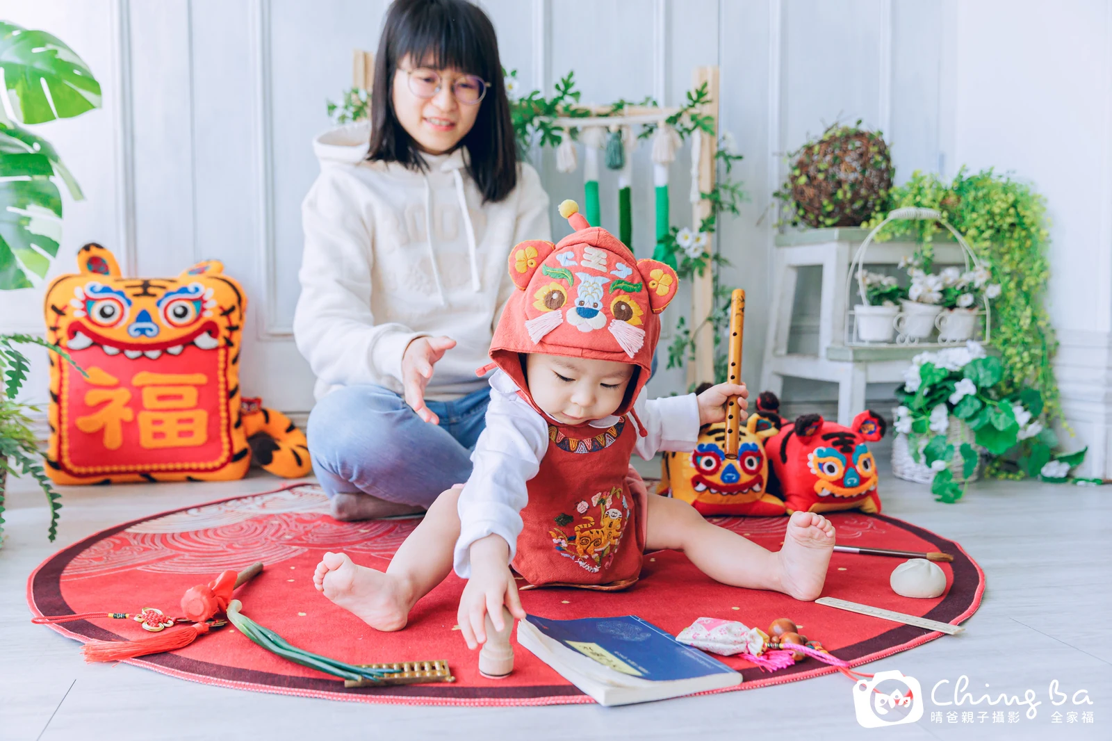 芸的抓周時光——晴爸親子攝影