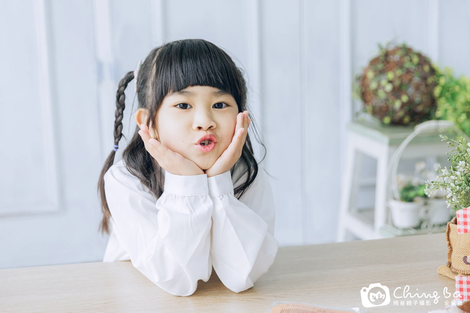 鳳梨的抓周時光——晴爸親子攝影