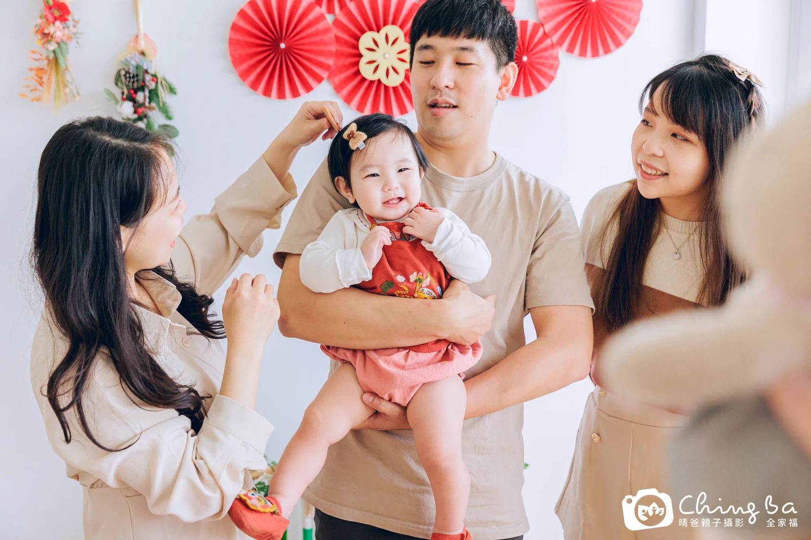 小布丁的抓周時光——晴爸親子攝影