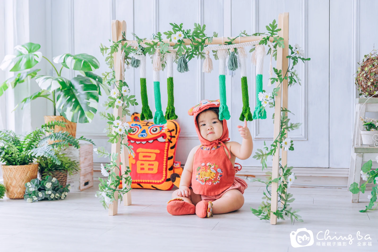 樂樂的抓周時光——晴爸親子攝影
