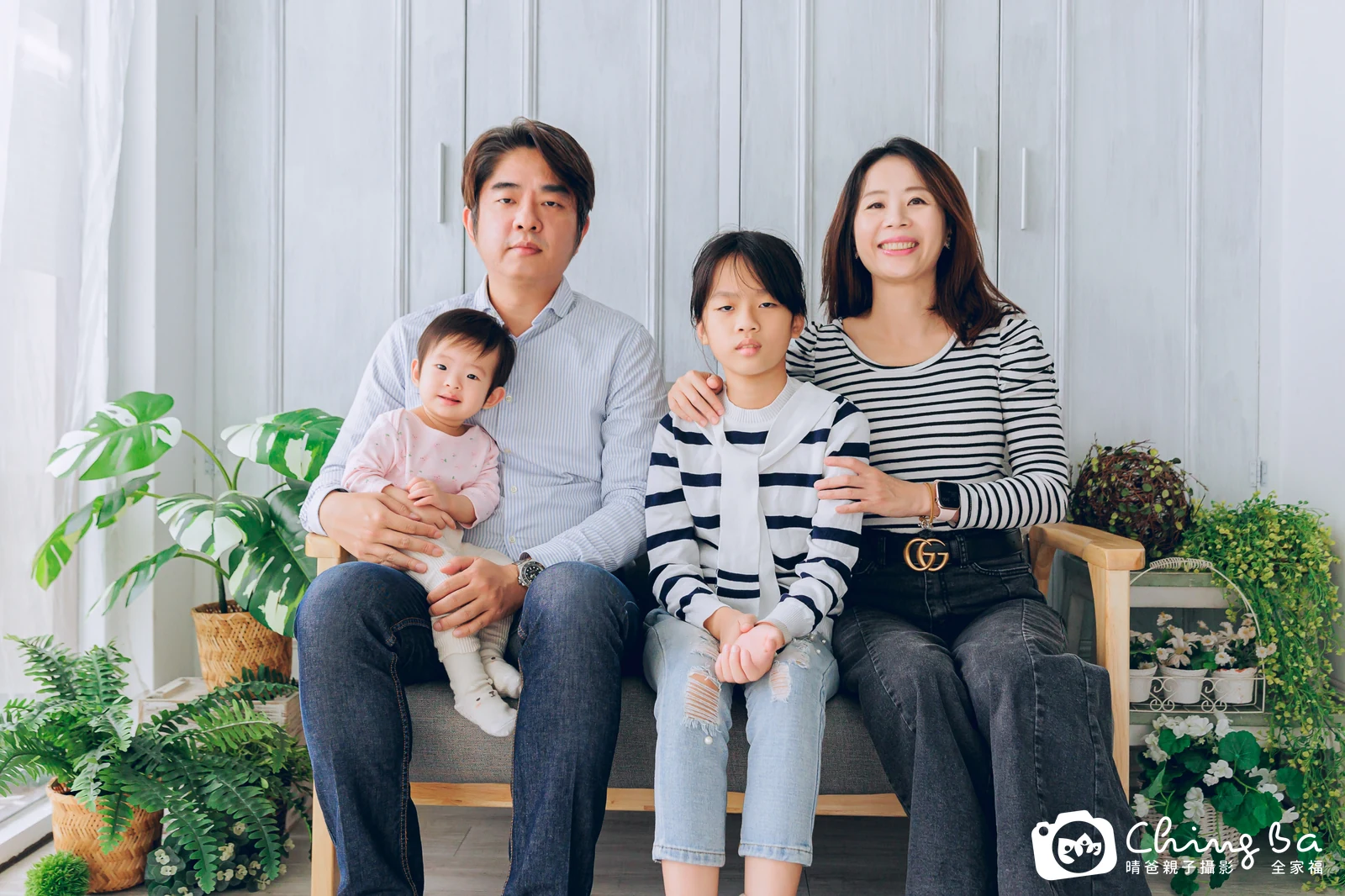 言言 1 歲寶貝 台中小家庭抓周紀念照｜晴爸親子攝影
