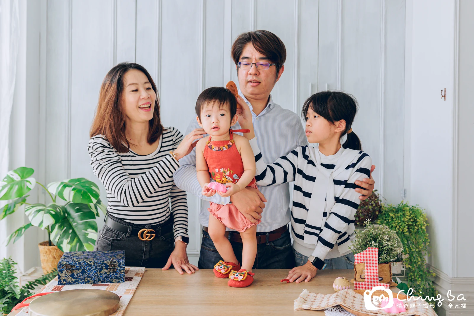 言言的抓周時光——晴爸親子攝影