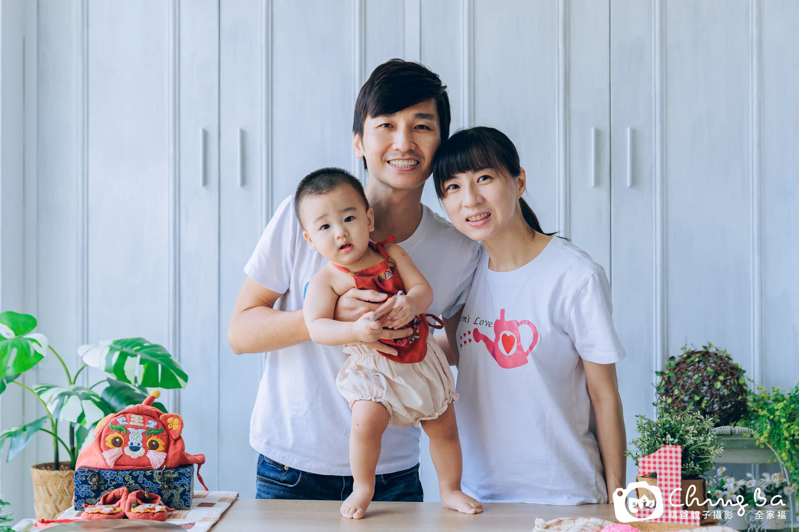 瀚瀚的抓周時光——晴爸親子攝影